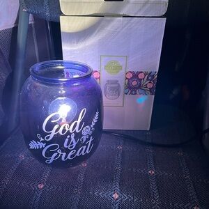 Scentsy  God is Great Wax Warmer